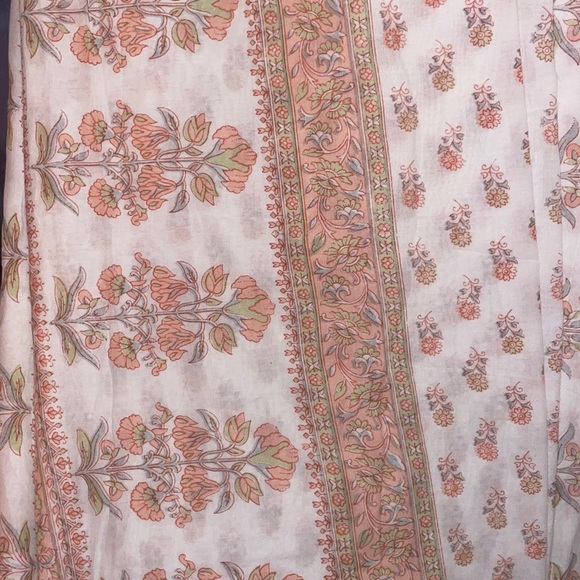 Dresses & Skirts - 100% cotton Saree floral
